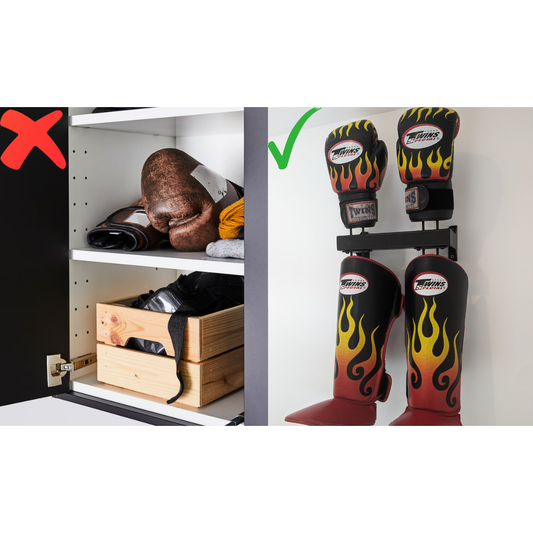 Pourquoi faut-il ranger son équipement de boxe?